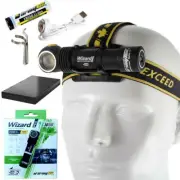 Armytek Wizard Pro XHP50 (Warm) Rechargeable Headlamp w/ 5,000mAh Powerbank