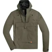 Outlaw D3O Explorer Green Motorcycle Pull Over Jacket