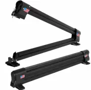 LITBM Ski / Snowboard Car Rack Black Aluminum with Key Lock for 6 Pairs - NEW!