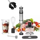 Handheld Blender Set 12 Speed Immersion Stick Hand Mixer Set Corded Electric ...