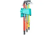 ProsKit HW-230BL 9pcs Color Ballpoint Long Arm Hex Key Set