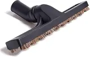GIB Cleaningtool 32mm 1 1/4 Inch Hardwood Floor Brush - Multi Surface Vacuum Attachment With 360 Degrees Swivel Head - 12in Wide