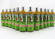 Lot of 12 Olive Oil +Lemon Balm Melissa Dog Shampoo 16oz Anti-bacterial Relaxing
