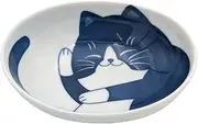 Mino Ware 132-5022 Plate, Small Bowl, Oval Small Bowl, Approx. 5.1 x 3.9 inches (13 x 10 cm), Microwave, Dishwasher Safe, Bee Wall, Made in Japan