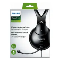 在飛比找momo購物網優惠-【Philips 飛利浦】頭戴式耳機麥克風(SHM1900)