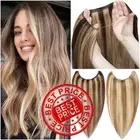 Wire In 100% Real Remy Human Hair Extensions Headband Hidden Weft Hair One Piece