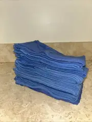 NEW Blue Surgical Operating Towels Shop 12 Total Lint Free Cotton Cloth cleaning