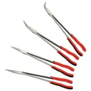 SUNEX TOOLS Pliers Set 16" Extra Long Reach + Comfort Grip Handles (4-Piece)