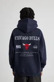 [Factorie] Factorie - Nba Hoodie - Lcn nba navy blazer/bulls new prep XL LCN NBA NAVY BLAZER/BULLS NEW PREP