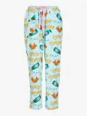 Peter Alexander Flannelette Champagne Penny Pj Pants Size XS