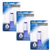 3x Formula Sports Cue Tip Rubber Snooker Pool Stick Tipping Repair Glue 20g