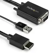 StarTech 3m VGA to HDMI Converter Cable with USB Audio Support - VGA2HDMM3M