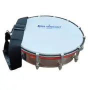 Tasha Dhol Drum Stainless Steel Hand Made Indian Musical Instruments by Zaima