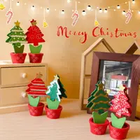 在飛比找樂天市場購物網優惠-木質聖誕樹名片夾 薑餅人 聖誕樹節裝飾 照片小木夾 辦公室文
