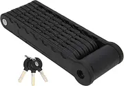 Folding Bike Lock, Bcycle Anti‑Thief 3 Keys Heavy Duty 8 Joints Bike Portable Alloy Steel Security