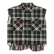 [sacai] Plaid Print Shirt