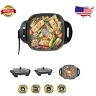 Ultimate Electric Skillet 12" x 12" with Cool-Touch Handles & Non-Stick Surface