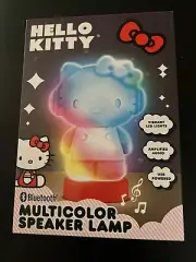 HELLO KITTY - Bluetooth Multicolor Speaker Lamp Brand New Sealed