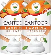 Santoor Foaming Handwash|Extra Mositurising Formula|Sandalwood & Tulsi 700ml