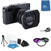 JJC LH-JXF23II Lens hood For Fujinon XF 23mm F1.4 R Black + Filter kit LH-XF23 +