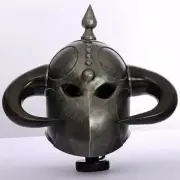 Medieval iron Knight Fantasy Death Dealer Helmet Collector Edition