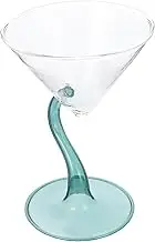 Clear Stem Martini Glass Ice Cream Cup Mixed Drinks Server Mousse Cups Dessert Serving Cup Footed Sundae Cups