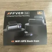 Brand new 4K WiFi GPS Dash Cam Front And Rear