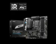 MSI PRO B760M-A WIFI DDR4 Intel B760 LGA 1700 Micro ATX Motherboard