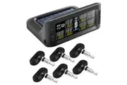 Elinz Solar Powered Tyre Pressure Monitoring System Trailer Caravan TPMS 6 Internal Sensors