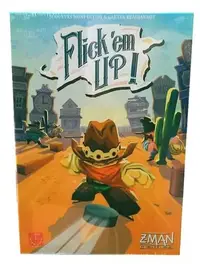 在飛比找Yahoo!奇摩拍賣優惠-【陽光桌遊】(免運) 荒野大彈客 Flick'em Up 繁