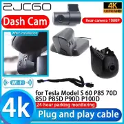 4K UHD Wifi DVR Dash Cam Camera for Tesla Model S 60 P85 70D 85D P85D P90D P100D