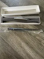Sheaffer Vintage White Dot Black FAT Desk Ball Pen NEW OLD STOCK