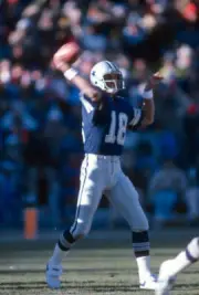 Glenn Carano of the Dallas Cowboys1981 NFL PHOTO 2