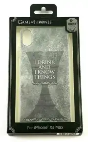 Official HBO Game of Thrones Tyrion Drinking Quote Case for iPhone Xs Max