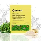 Quench Cica Oil Control Sheet Mask (Pack Of 1) (23 ml)