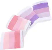 Kisangel 2 Pairs Women's Trendy Volleyball Wristbands Wrist Bands Wrist Support Wrist Brace Athletic Wrist Wrap Spandex