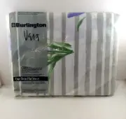 Vera Neuman Crocus Flat Sheet Vintage Burlington Caress II Sealed New Old Stock