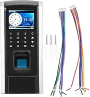 TCP IP LCD Fingerprint Password 125Khz RFID Card Reader Access Control System Wiegand26 Secure Entry Solution for Office and Building Security