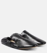 [Le Monde Beryl] Le Monde Béryl Mocassino leather loafers AU 7.5 black