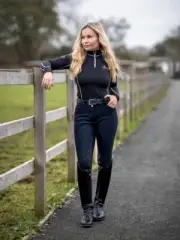 LeMieux DryTex Winter Breeches Blk UK12