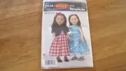 Simplicity Pattern 1057 - 18" Doll Dresses