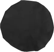 Fire Pit Cover Gas Pit Cover Firewood Cover Fire Pit Accessories Fireplace Cover Proof Fire Cover for Gas Stoves Round Pool Cover Outdoor Fireplace Cover Black Oxford Cloth