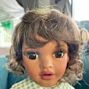 Monique Angelica Doll Wig, Size 10-11" Light Brown NWT