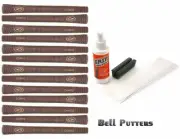 13 Avon Chamois Jumbo Brown Grips with Grip Kit/Regripping Kit