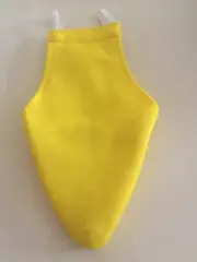 Bird Fashion Yellow Flight Suit For outside cage Medium