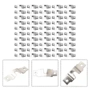 Silver Iron Hangers for Picture Frames 1050PCS Hooks for Secure Installation