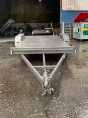 14X6.6 Car Trailer Beaver tail Free 1 Year Private Rego and Spare wheel