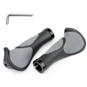 Handlebar Grips MTB Bike Bicycle Lock Handle Grips Rubber Grip Anti-Slip-2 Model
