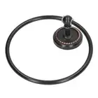 (Black Ancient Twist Towel ) Brass Wall-mounted Towel Rack Bathroom Accessor