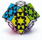 Willking Gear Dodecahedron Cube Gear Rhombohedral Cube 3x3 Gear Rhombic Puzzle Toys